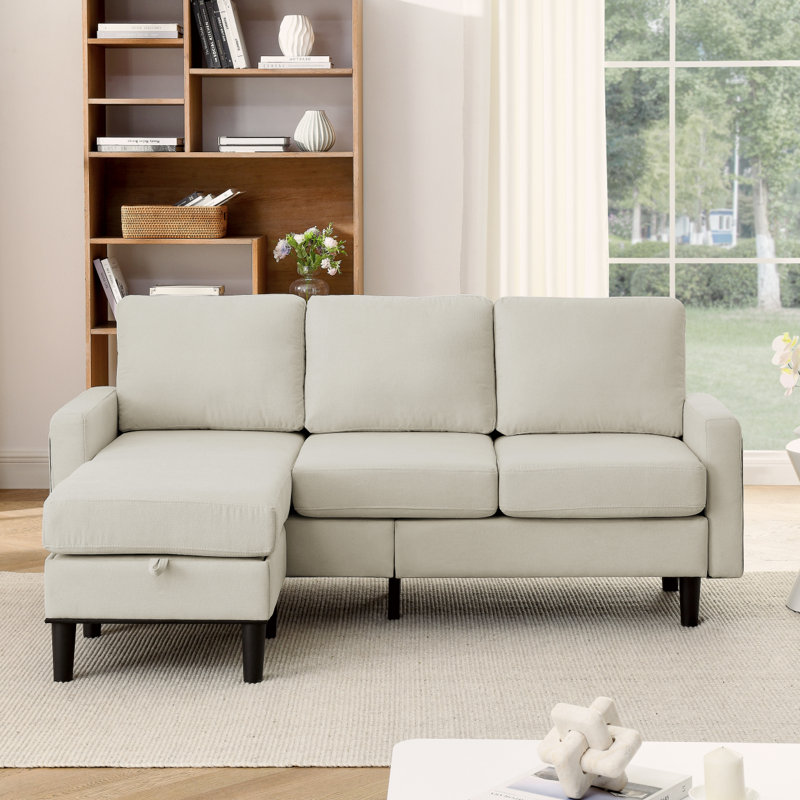 Canapé modulaire rembourré Modern, Beige