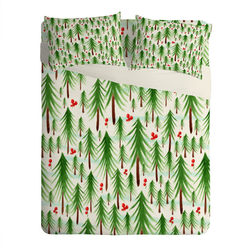 Modern & Contemporary Polyester Comforter, King Comforter + 2 King Shams