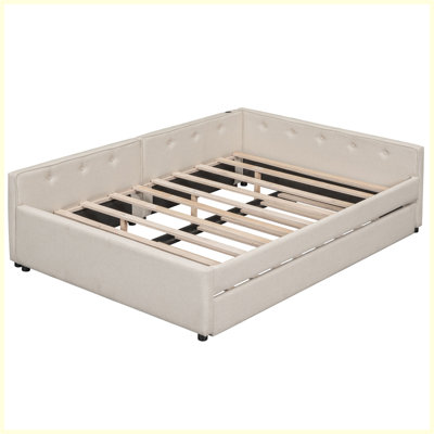 Lit avec port USB et lit gigogne