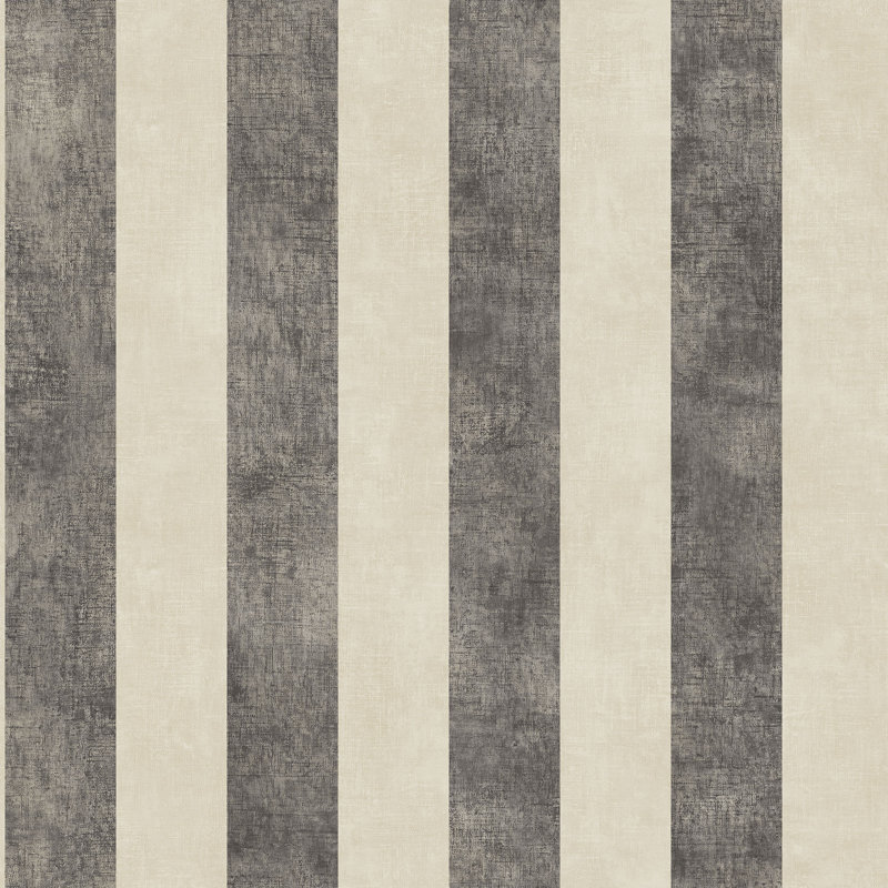 Dristy 10m x 52.8cm Matte Wallpaper Roll, Black/Beige