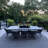 Maddielyn 10-Person Aluminum Patio Dining Set with Rectangular Table and Cushions 
