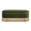 Banc de rangement ovale capitonné Bullion-1573679933