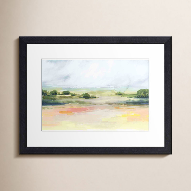 Sunlit Marsh I by Grace Popp, Natural, 30"H x 30"W