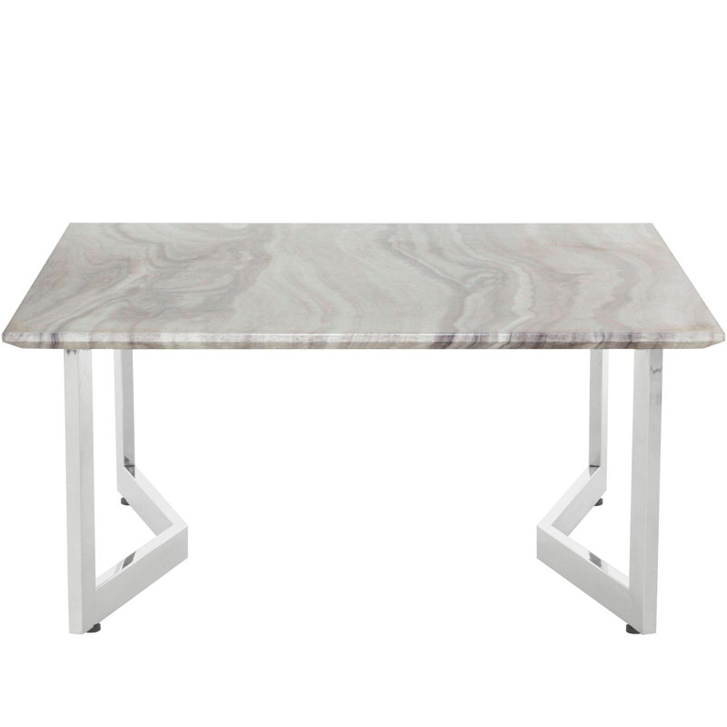 Hatmaker Sled Coffee Table, 42cm H x 90cm L x 90cm W
