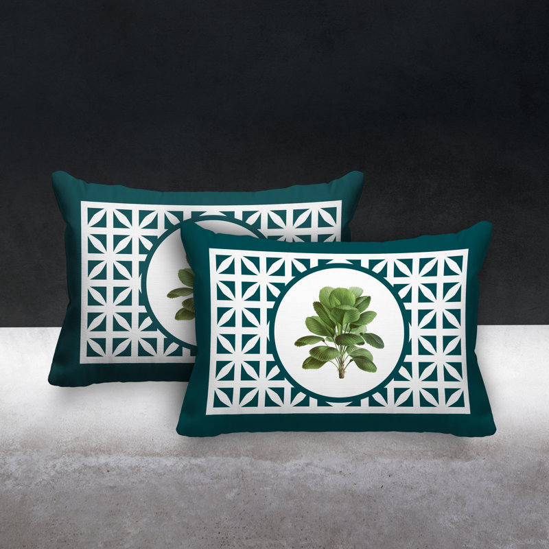  Coussin intérieur / extérieur Lumbar, Émeraude