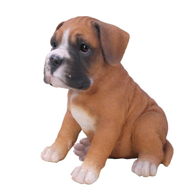 Boxer Puppy Statue