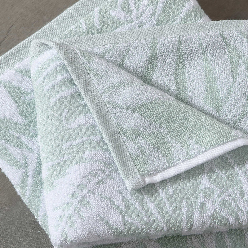 Tommy Bahama Lago Palm 6 Piece Cotton Towel Set, 2 Piece Bath Towel Set