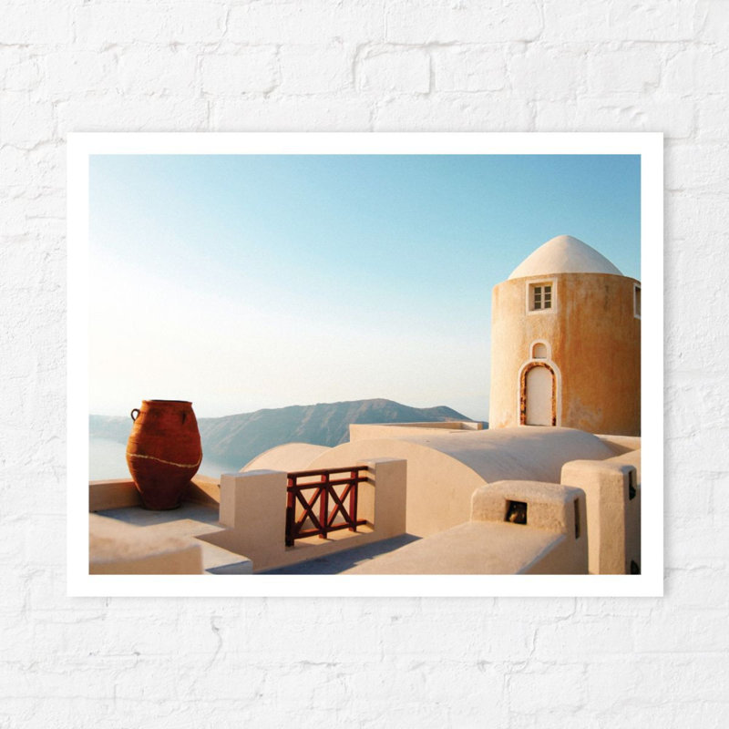 Mediterranean Vista - No Frame Print