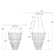 Carrier and Company Cadence Large Waterfall Chandelier