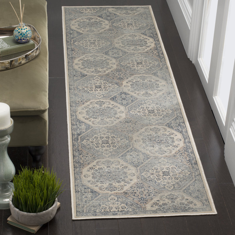 Tapis oriental performance rétro Pitcairn, Tapis de couloir 2 pi 2 po x 8 pi