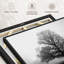 "Arbre dans une brume, art mural"-1412262792