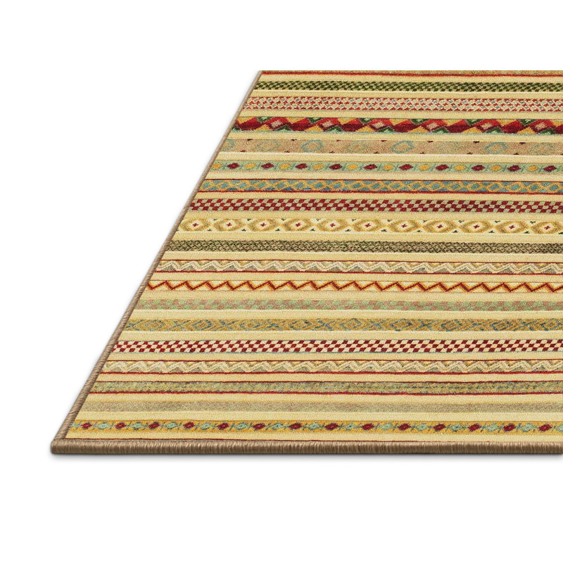 Abstract Indoor Rug, Rectangle 8' x 10'