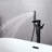 1 Handle Floor Freestanding Tub Faucet with Diverter-94128586