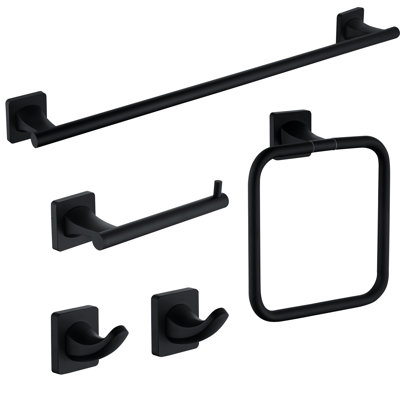 Ensemble de porte-serviettes 5 pièces