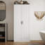 Armoire de rangement pour salle de bain à deux portes avec 42 tablettes