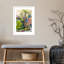 Fayra Garden In Dusk Light Framed On Paper by Fayra Print-1821978907-1821978910