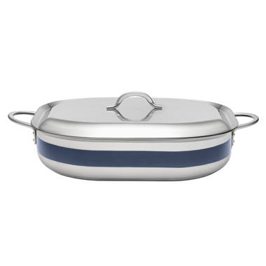  Tramontina Covered Braiser Stainless Steel Tri-Ply Clad 3 Qt,  80116/009DS: Home & Kitchen