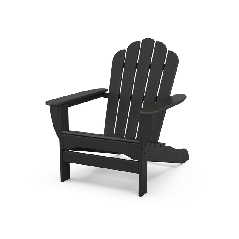 Fauteuil Adirondack surdimensionné Monterey Bay, Noir anthracite