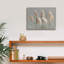  «Pampas Grasses On Gray» par Danhui Nai, art mural sur toile