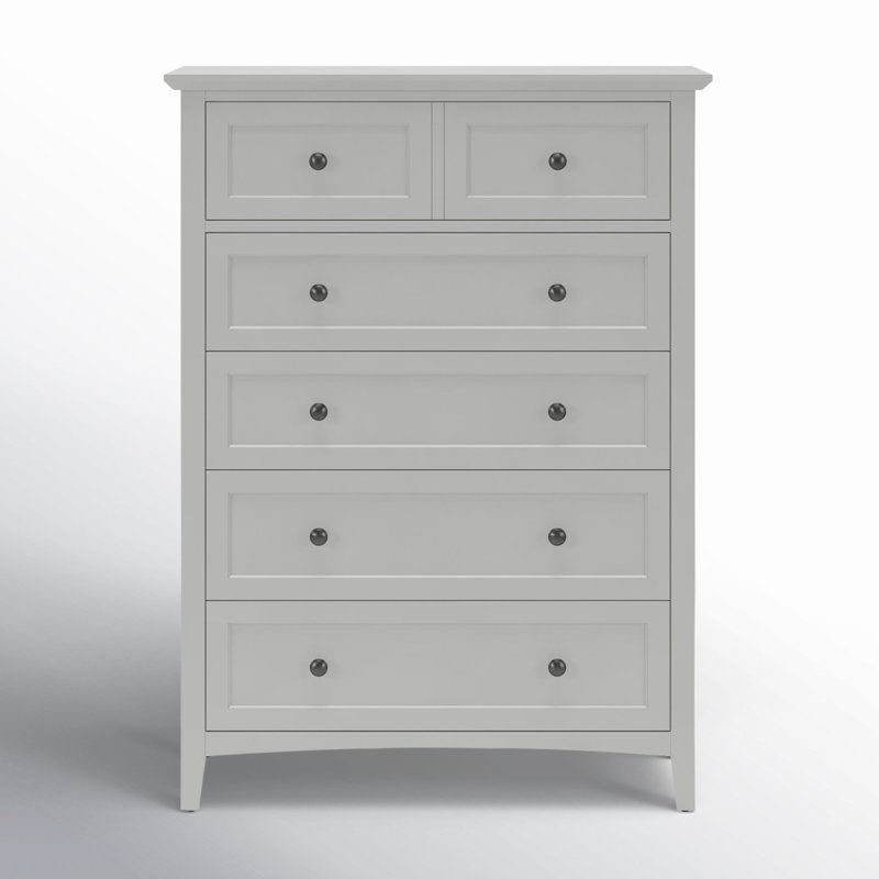 Renee 5 - Drawer Dresser, Grey