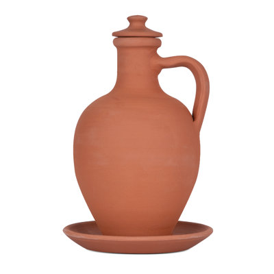 Hakan Pitcher with Lid and Plate