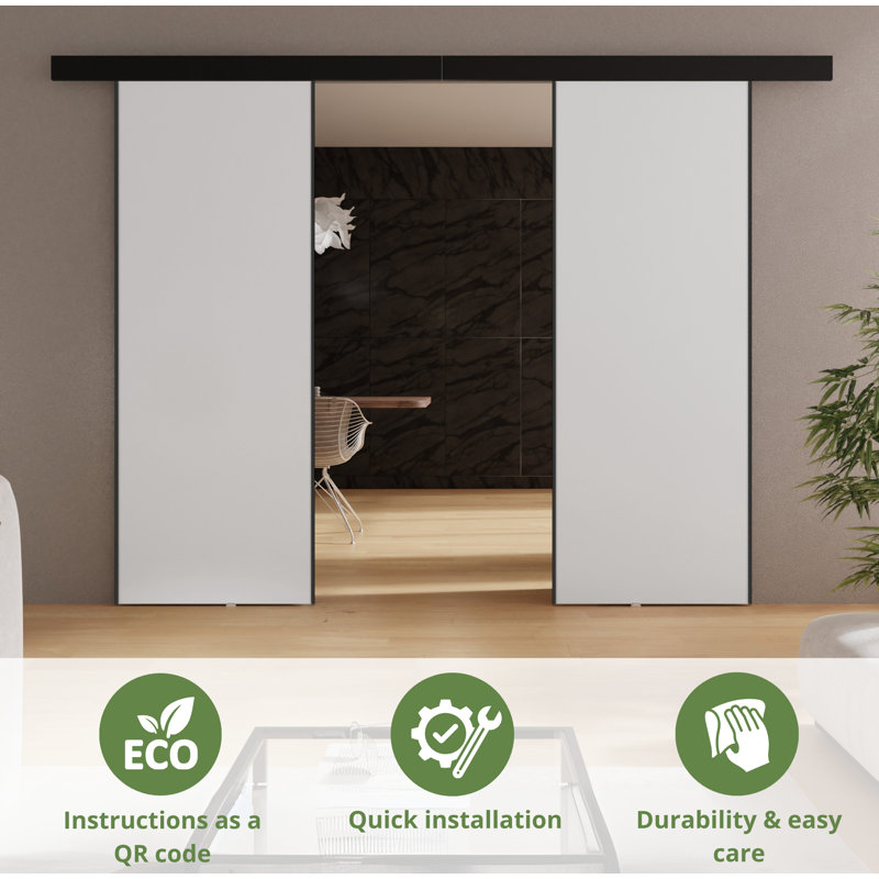 DOOR MARTI 2, 174cm x 205cm, White