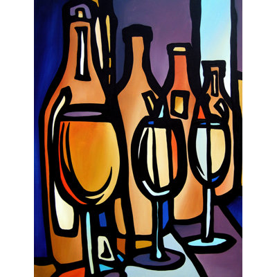 «Line Up», impression sur toile tendue