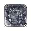 Freeport Park Crisler 230 Volt 28 - Jet Acrylic Square Hot Tub with Ozonator-70118059-70118060
