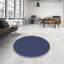 Tapis à motif géométrique violet foncé Brinson-513572886