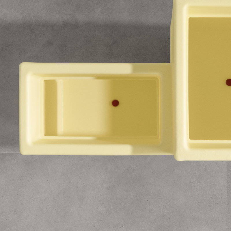 Dalya Planter, Yellow
