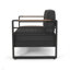 GIVANTA LOVESEAT, assemblage requis, structure en aluminium