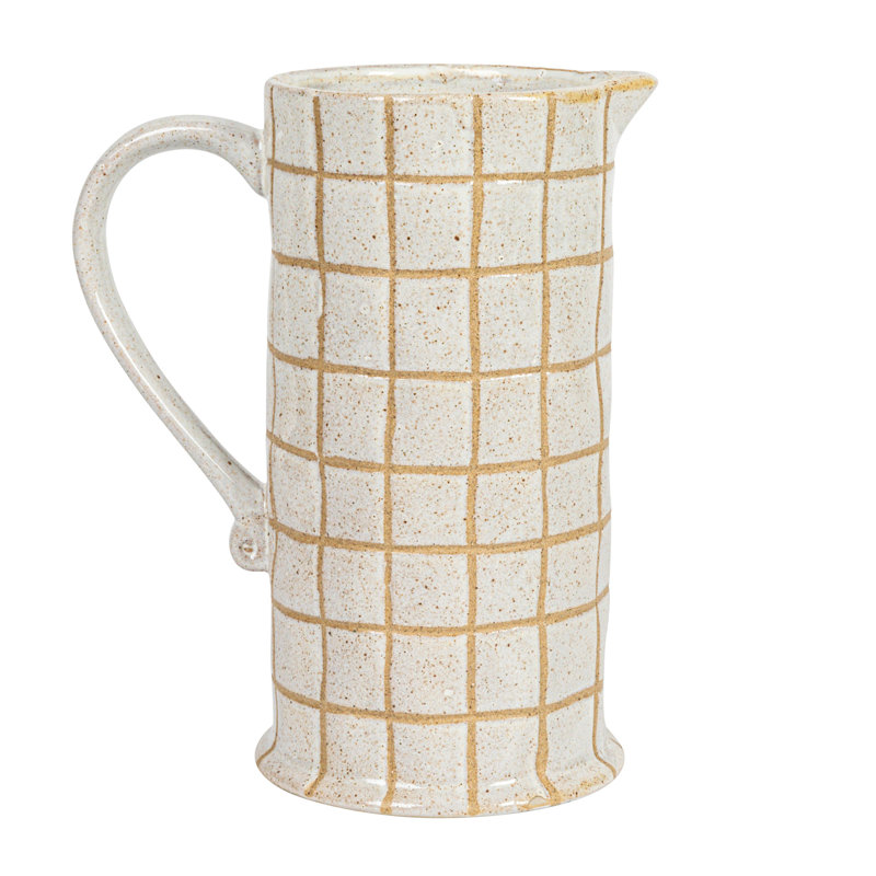 Seuon 46oz. Stoneware Pitcher