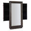 Traditions Floor Mirror with Hidden Jewelry Storage
