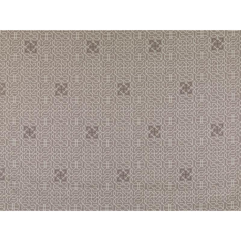 Dorsoduro Manchu Fret Fabric, Amethyst