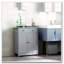 Armoire de rangement autoportante avec tiroirs