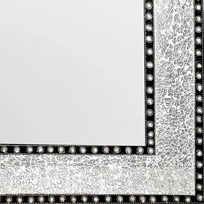Dederang Wall Mirror, Silver