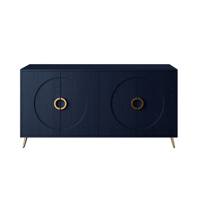 Armoire de rangement Buffet Modern, Marine