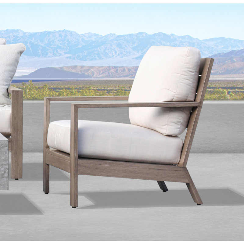 Laguna Outdoor Patio Lounge Chair with Sunbrella Cushions, Echo Midnight Sunbrella®