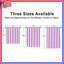 Purple Vertical Stripes Shower Curtains Extra Long-1728646199