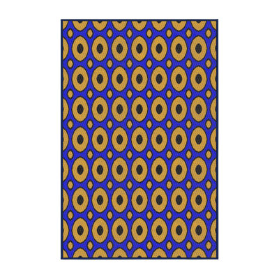 Tapis rouge / bleu Power Loom