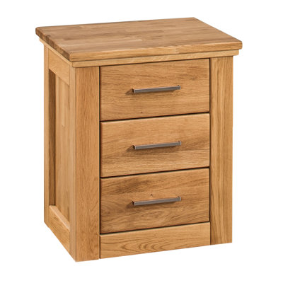 Rauch 51.5 cm W Solid Wood Bedside Table