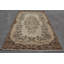 Tapis rétro, tapis Cool, tapis turc, grands tapis de 5,8 x 9,2 pi, tapis Oushak beiges, tapis de luxe, tapis Boho