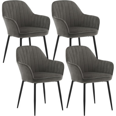 Valter 46cm H Velvet Upholstered Armchair