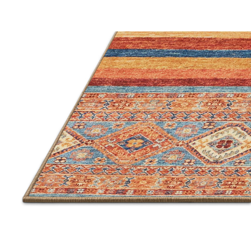 Abstract Indoor Rug, Runner 2' x 5'