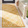 Dip Dye Hand Tufted Wool Geometric Rug