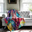 Abstract Auras - 1 Piece Premium Sherpa Blanket-1697378956