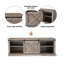Range-chaussures 12 paires