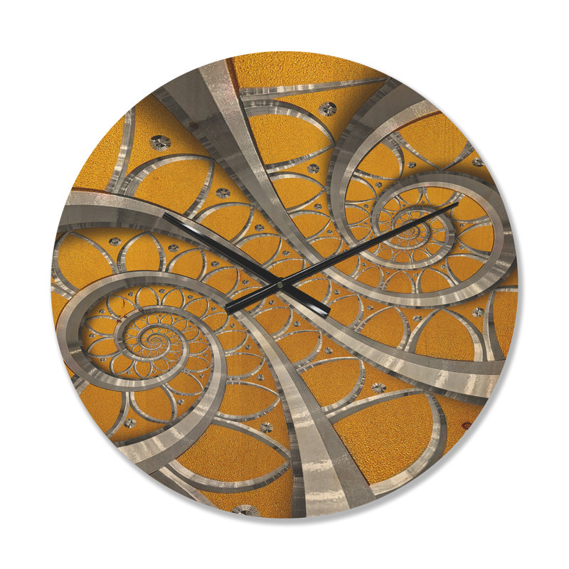 Horloge murale en bois, Moyen
