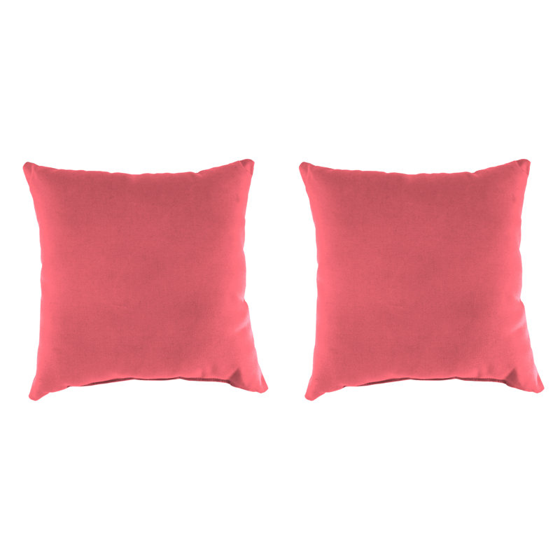 Rovel Outdoor Throw Pillow, Fresco Melon
