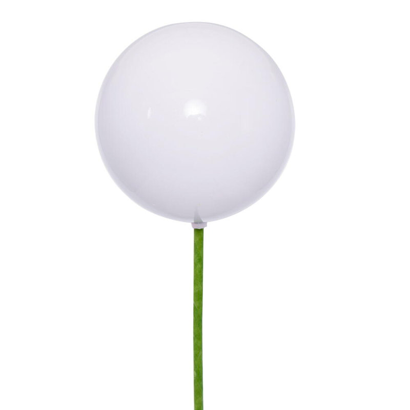 4'' Solid Shatterproof Ball Ornament, Silver